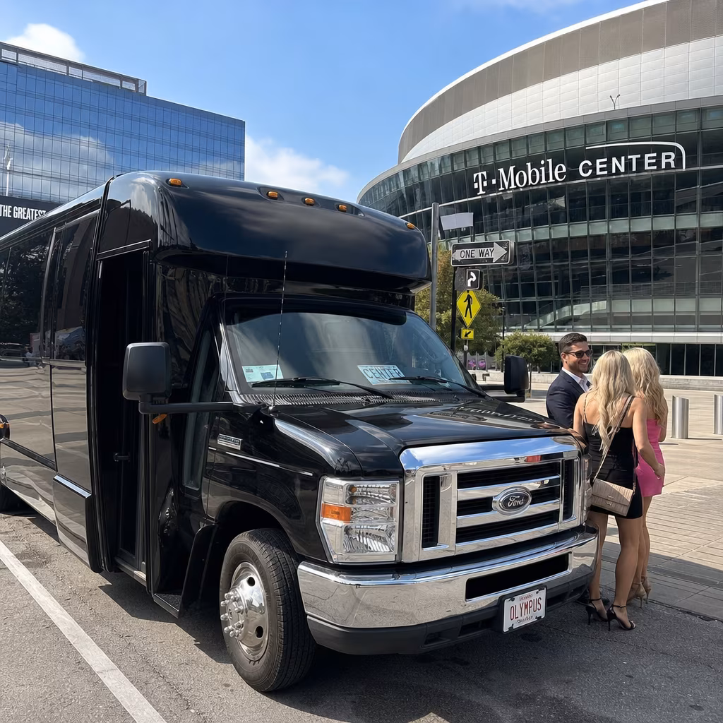 Rent a Bus to T-Mobile Center