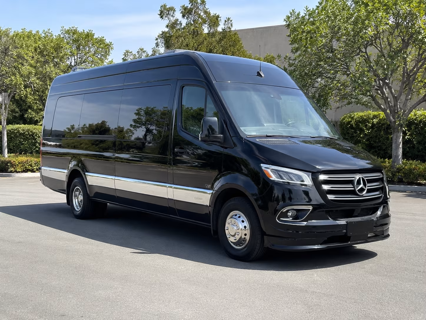 Kansas City Airport Shuttle & Transportation party bus interior
