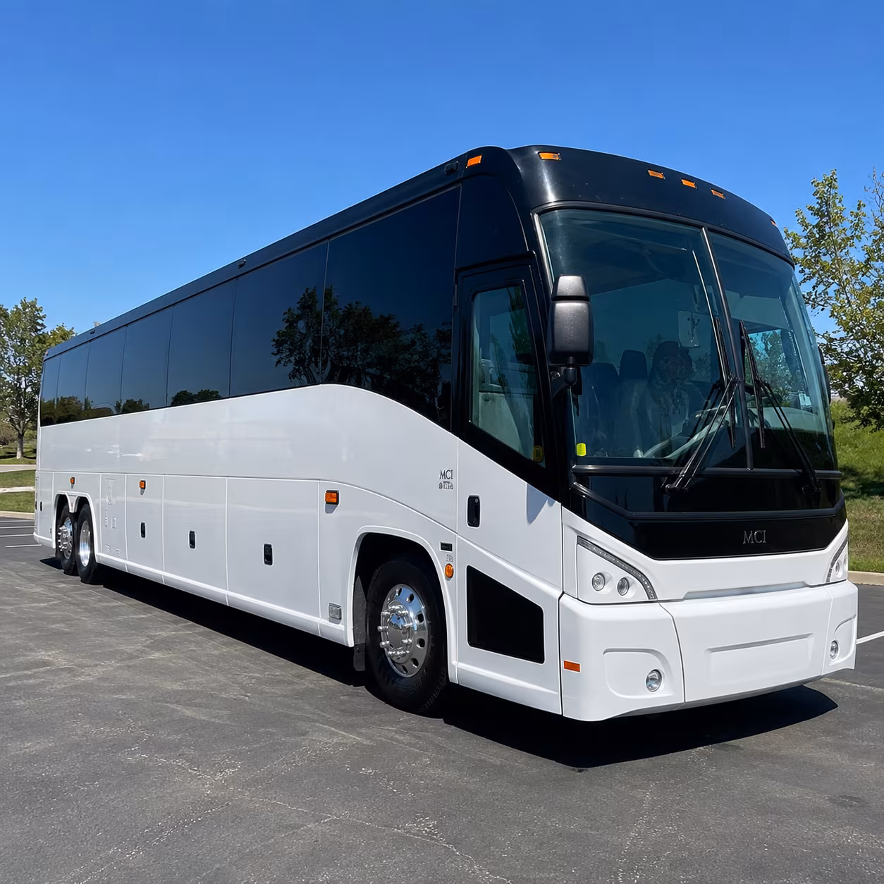 Kansas City Airport Shuttle & Transportation party bus exterior