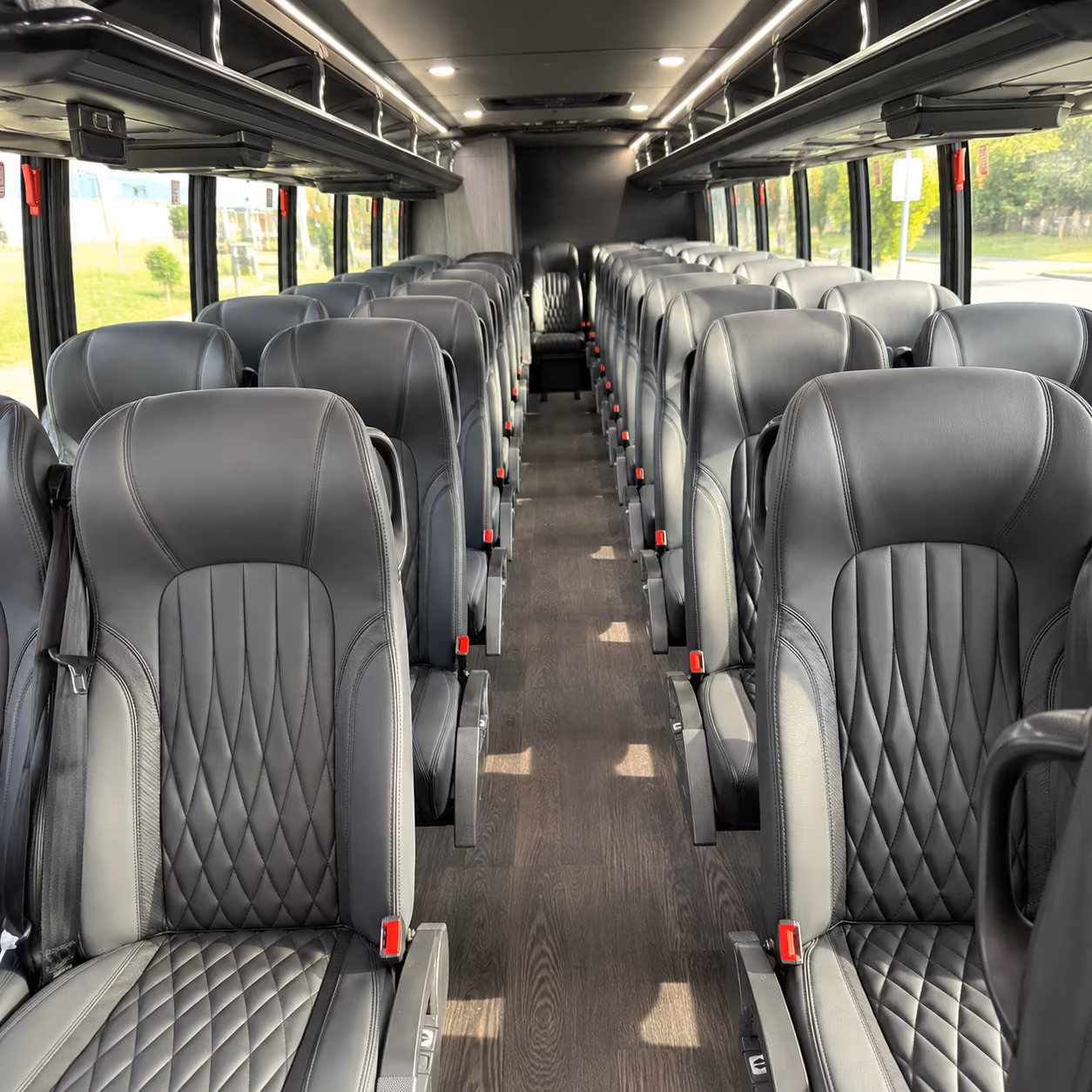 Kansas City Bachelor & Bachelorette Transportation party bus exterior