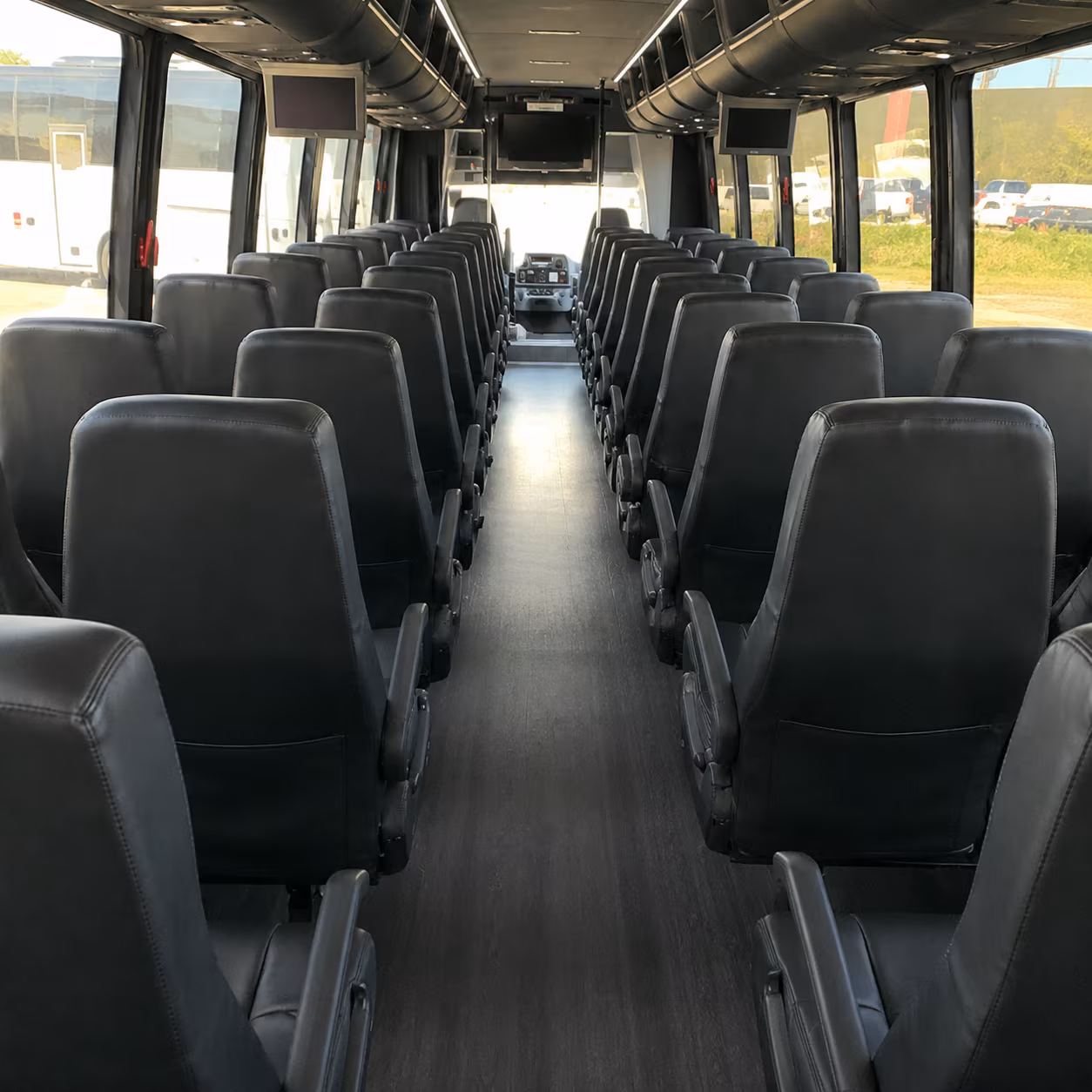 Kansas City Bachelor & Bachelorette Transportation party bus exterior