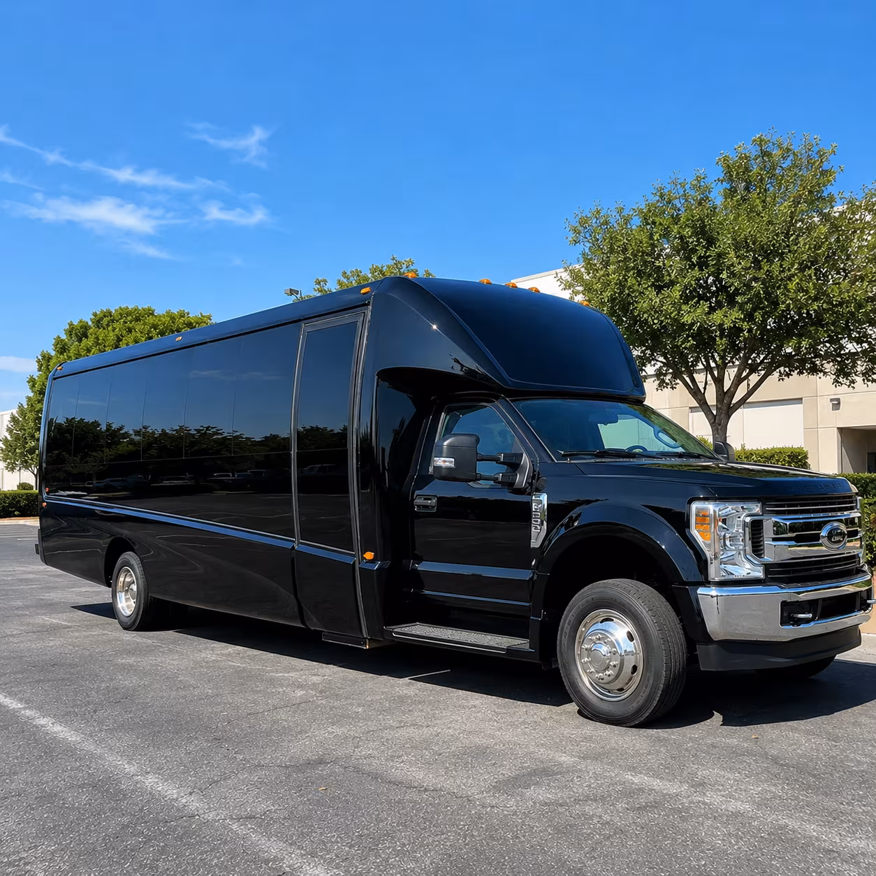 Kansas City Bachelor & Bachelorette Transportation party bus exterior