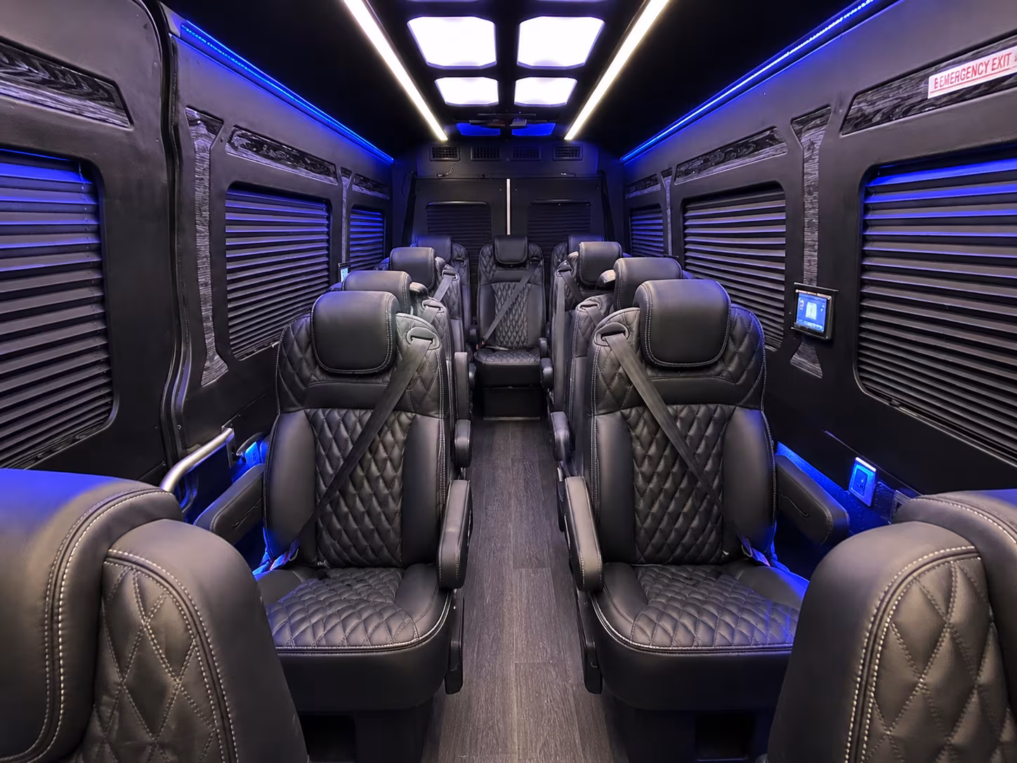 Kansas City Birthday, Sweet 16, & Quinceañera Transportation party bus exterior