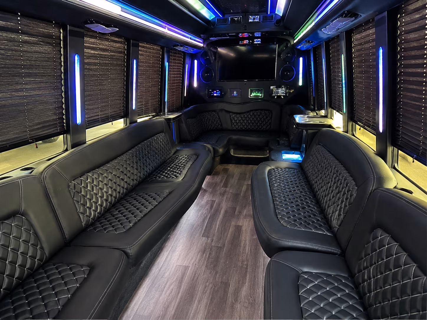 Kansas City Concert & Music Festival Transportation party bus exterior