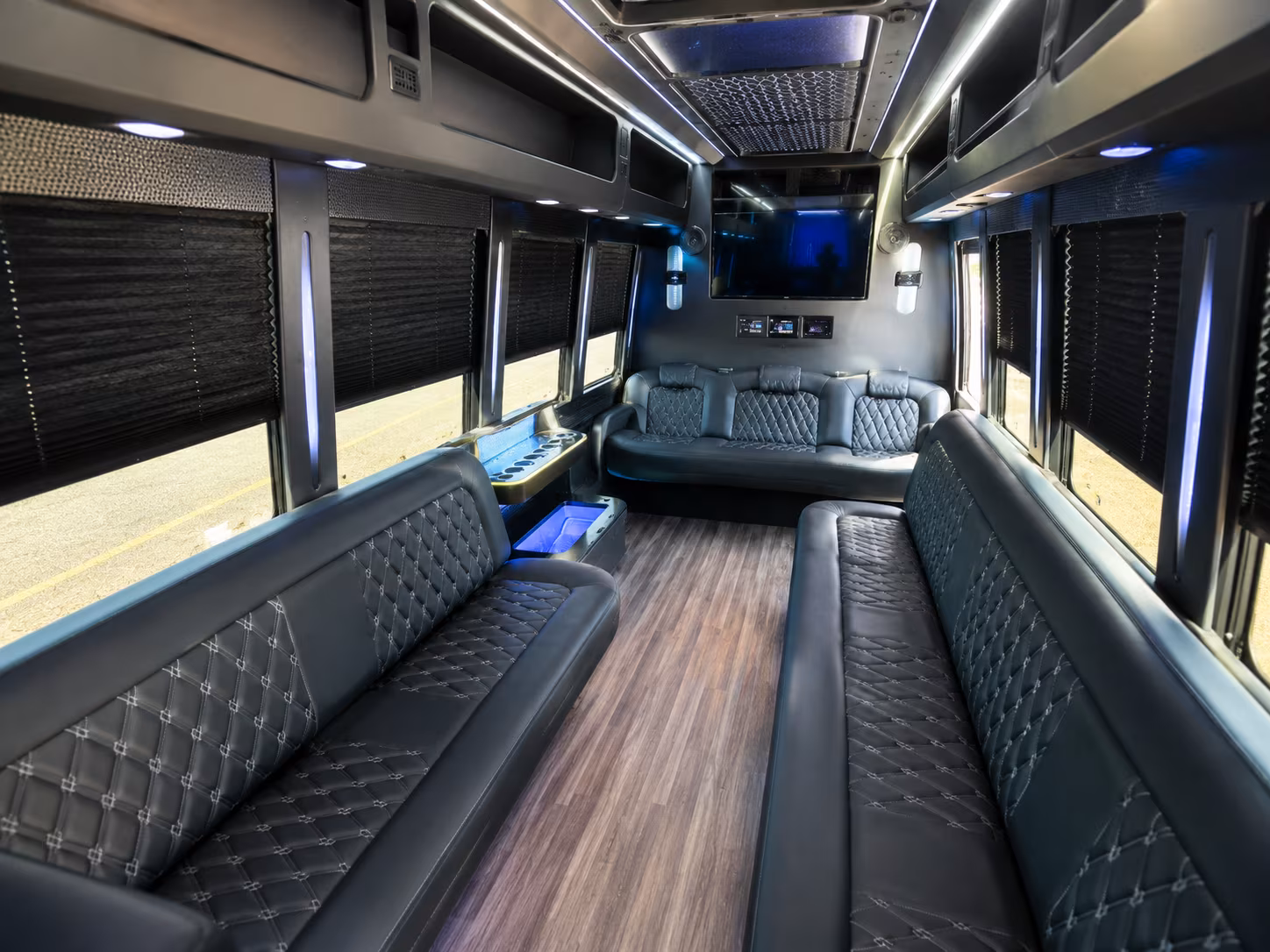 Kansas City Concert & Music Festival Transportation party bus exterior