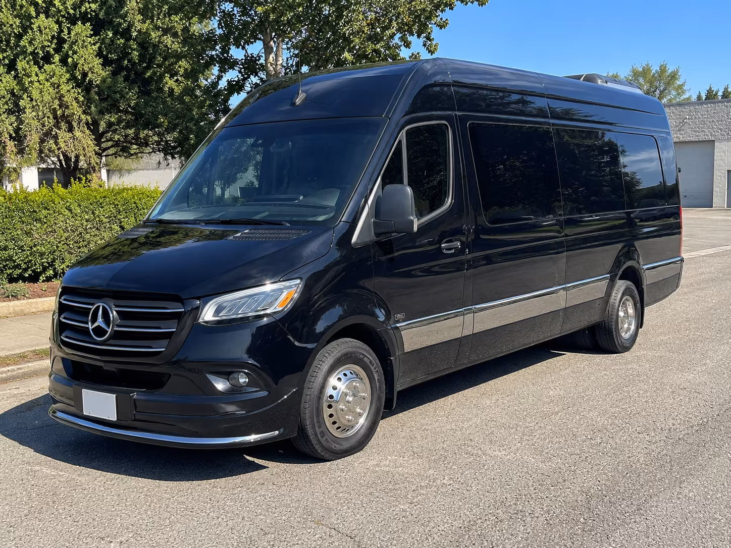 Kansas City Corporate Transportation party bus exterior
