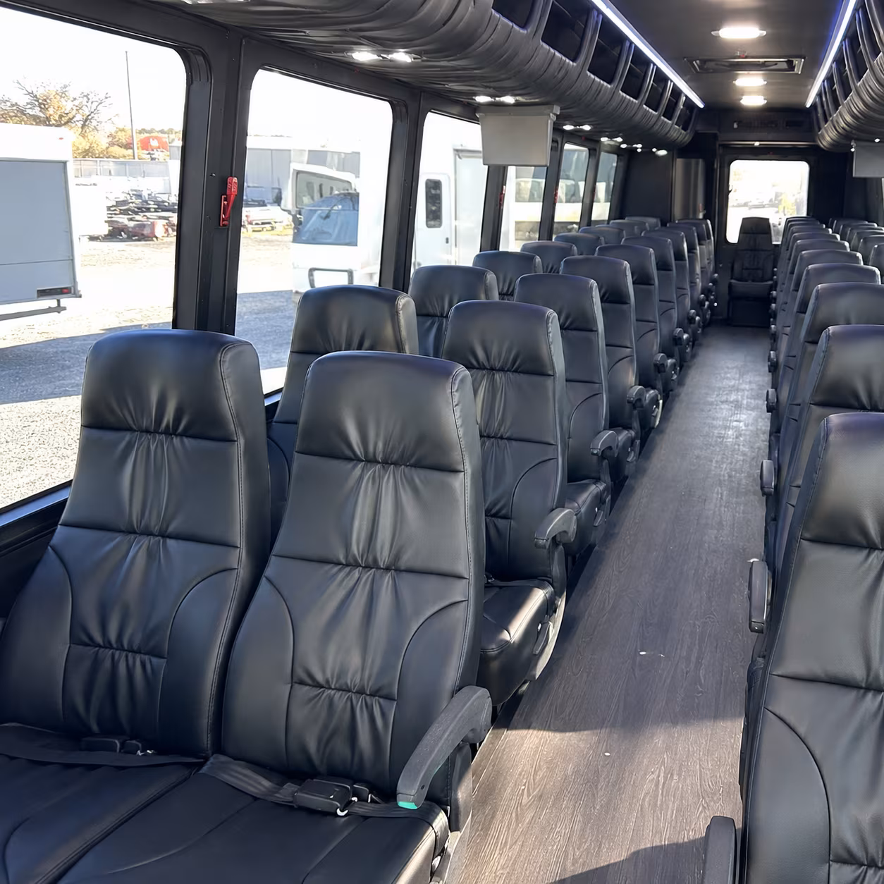 Kansas City Corporate Transportation party bus exterior