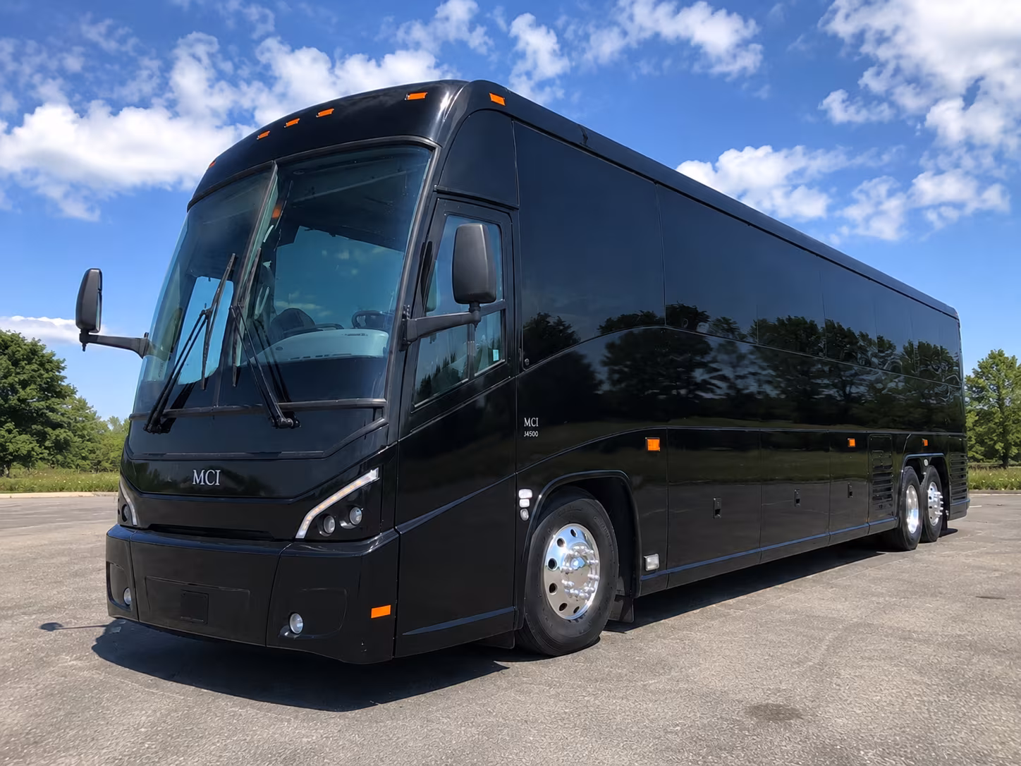 Kansas City Prom & Homecoming Transportation party bus exterior