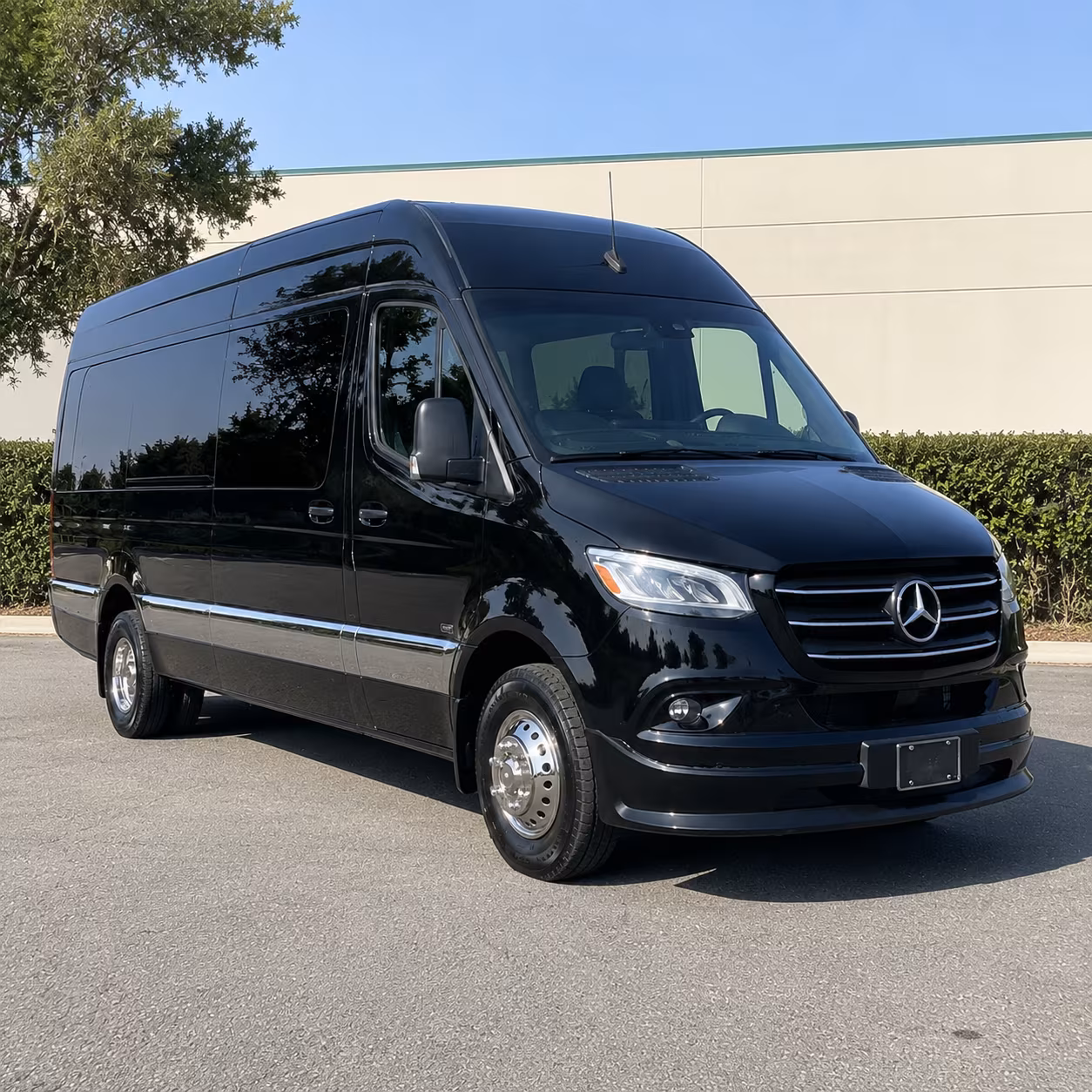 Kansas City Prom & Homecoming Transportation party bus exterior