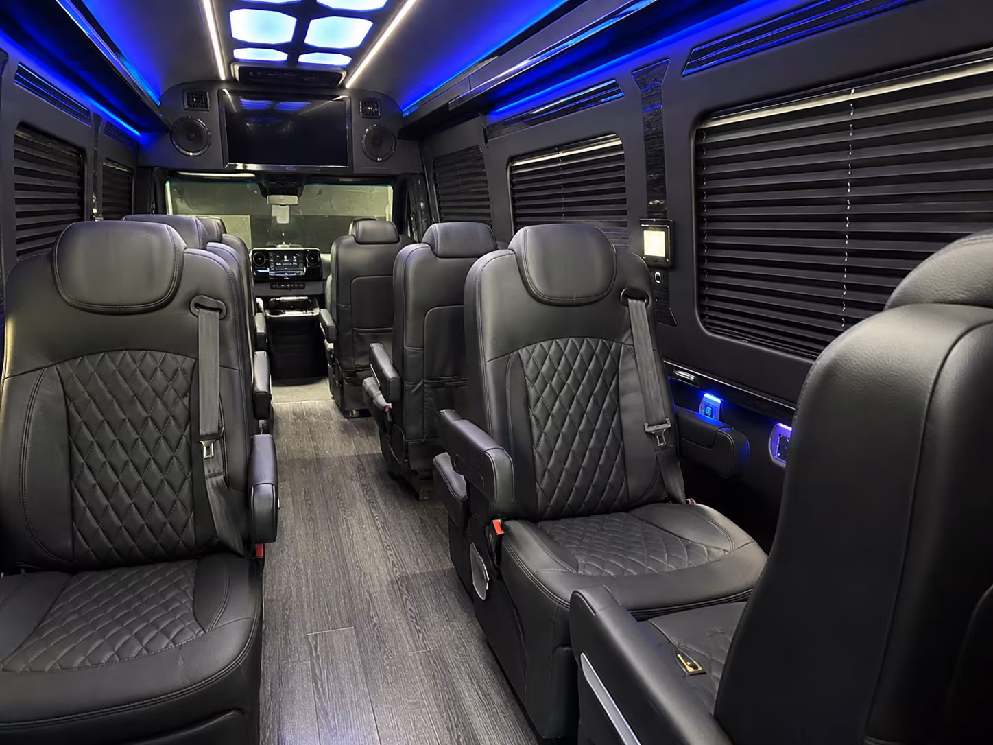 Kansas City Prom & Homecoming Transportation onboard seating
