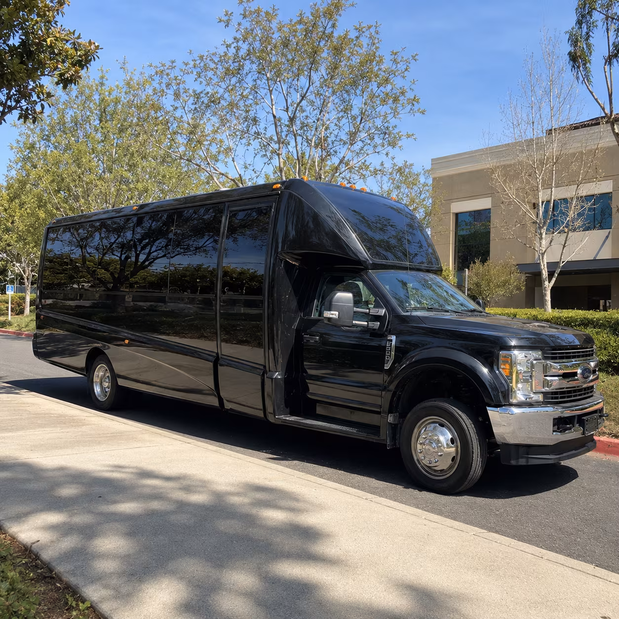 Kansas City Prom & Homecoming Transportation party bus exterior