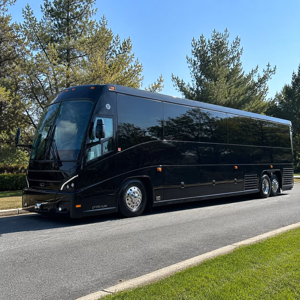 Kansas City School Event Transportation party bus exterior