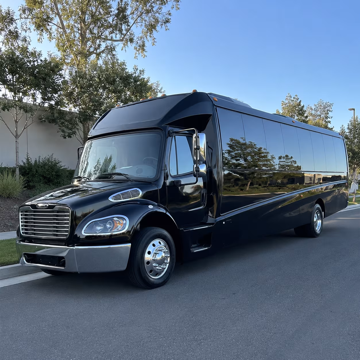 Kansas City School Event Transportation party bus exterior