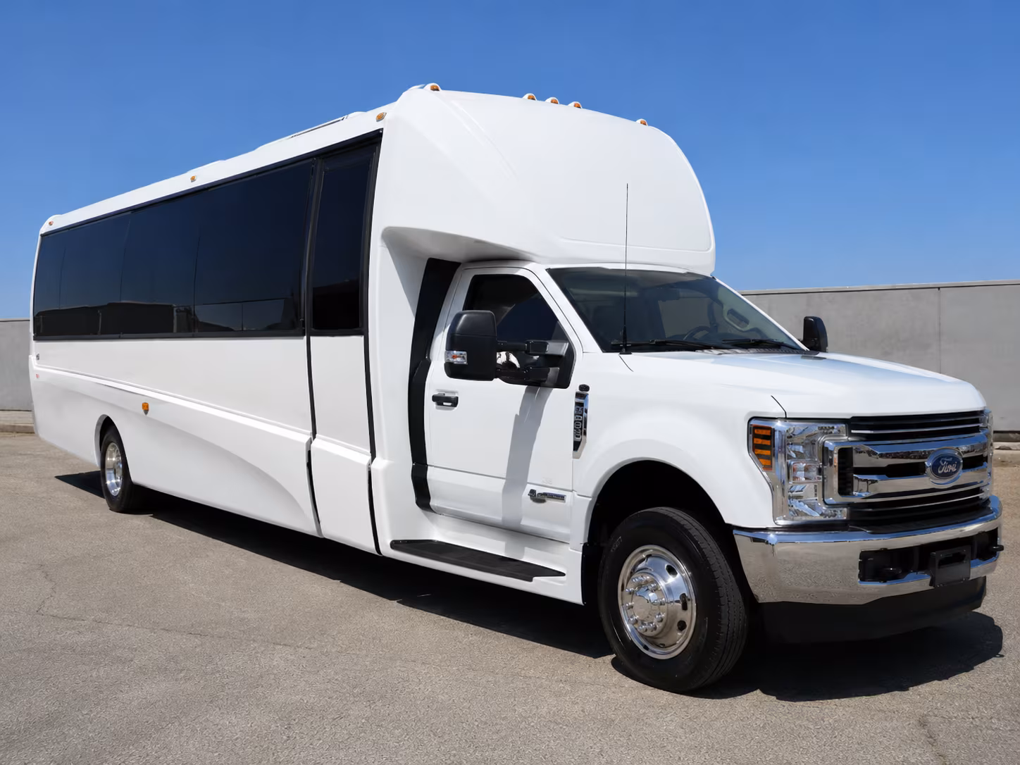 Kansas City Sporting Event Transportation party bus exterior