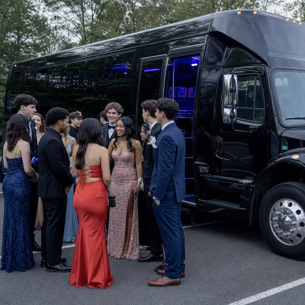 Kansas City Prom Party Bus Rental