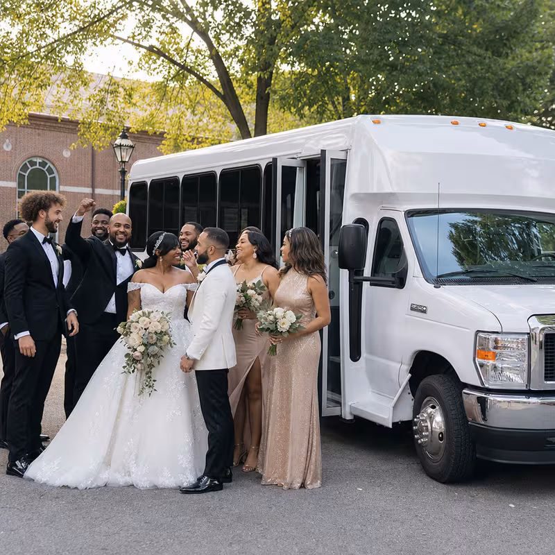 Kansas City Wedding Transportation fleet vehicle