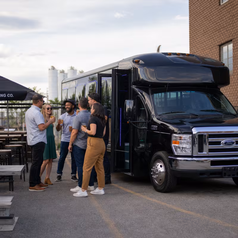 Kansas City Winery & Brewery Tour Transportation fleet vehicle