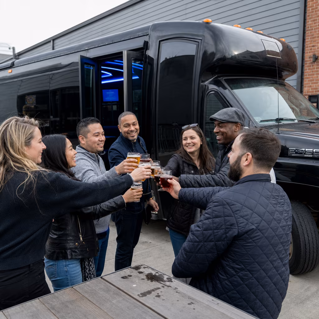 Kansas City Winery Tour & Pub Crawl Transportation